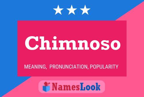 Chimnoso 名字海报