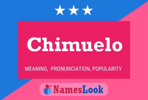 Chimuelo 名字海报