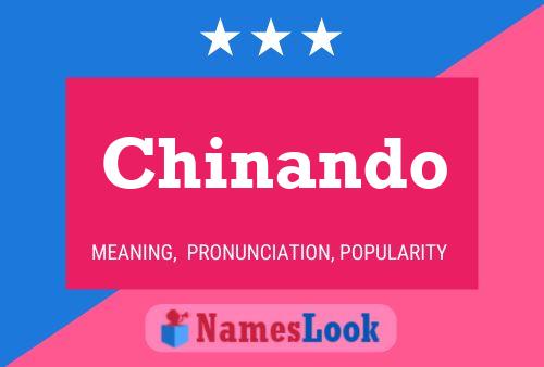 Chinando 名字海报