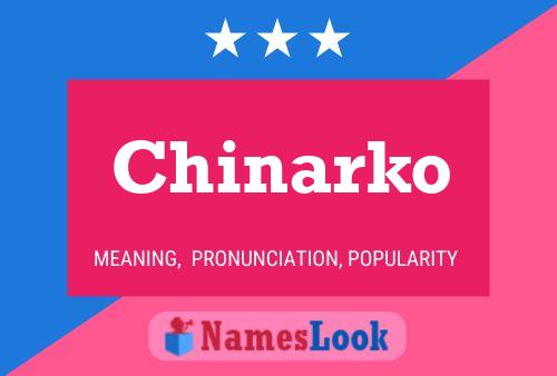 Chinarko 名字海报