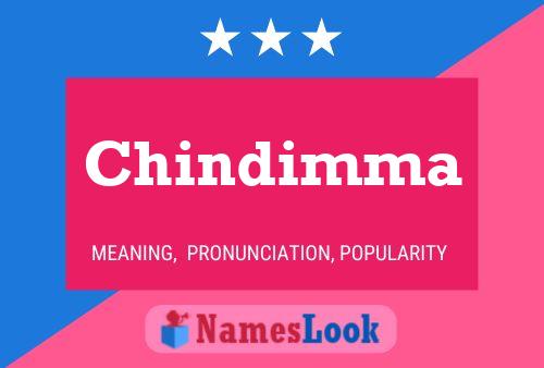 Chindimma 名字海报