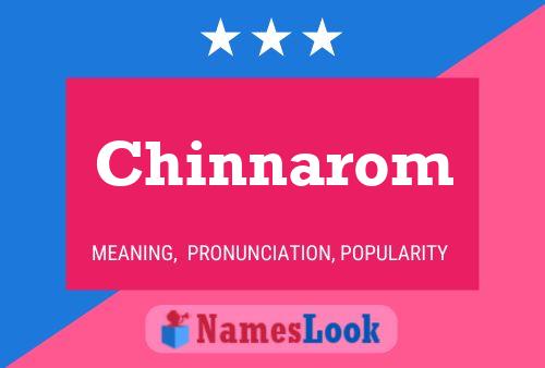 Chinnarom 名字海报