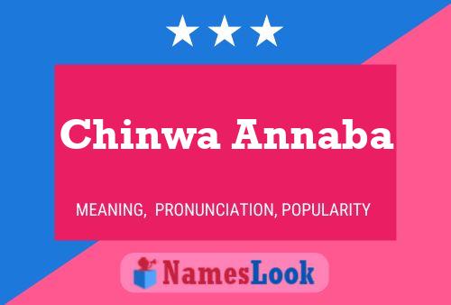 Chinwa Annaba 名字海报