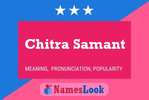 Chitra Samant 名字海报