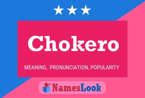 Chokero 名字海报