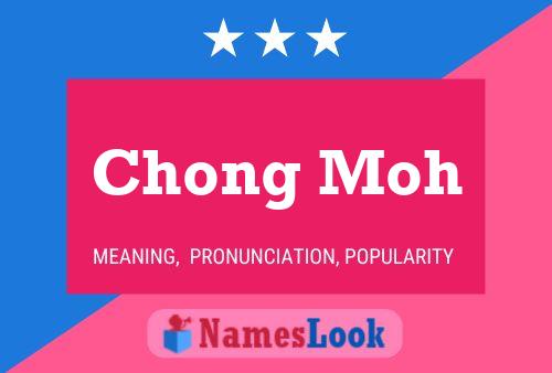 Chong Moh 名字海报