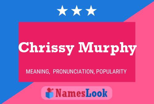 Chrissy Murphy 名字海报