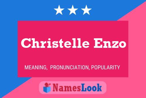 Christelle Enzo 名字海报