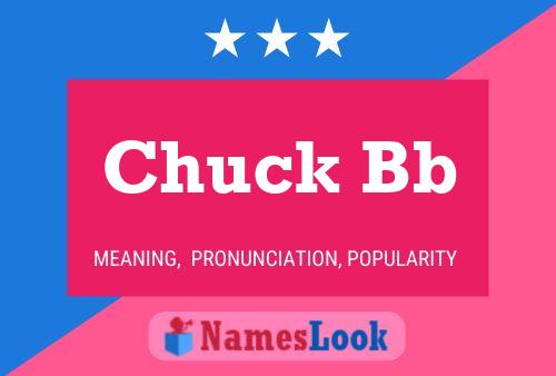 Chuck Bb 名字海报