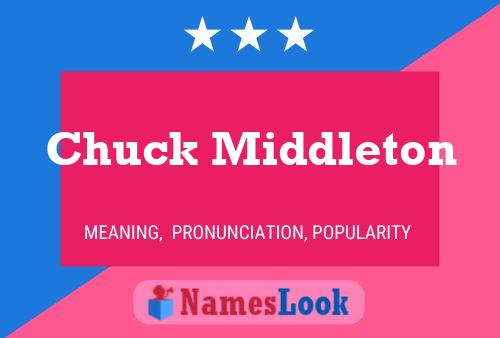 Chuck Middleton 名字海报