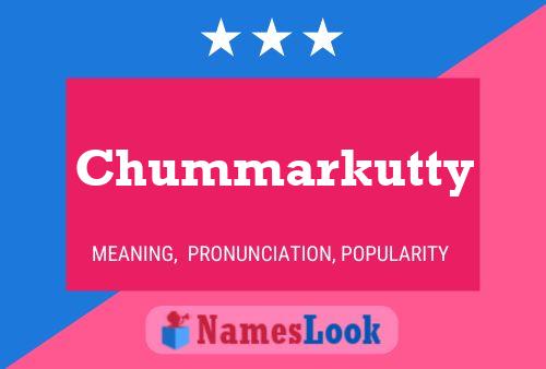 Chummarkutty 名字海报