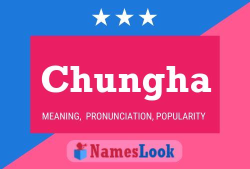 Chungha 名字海报