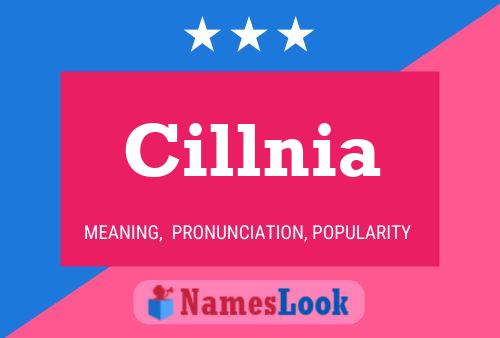 Cillnia 名字海报