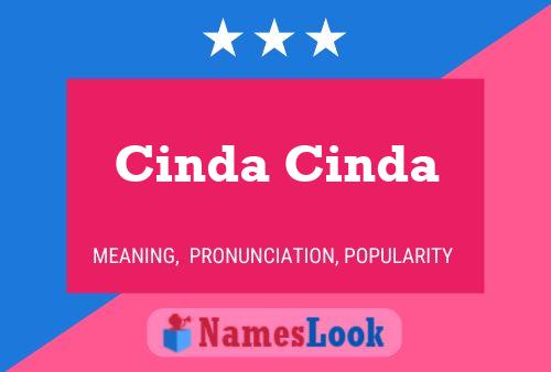 Cinda Cinda 名字海报