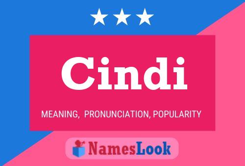 Cindi 名字海报