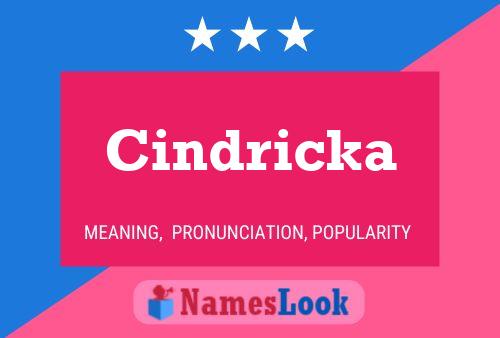 Cindricka 名字海报