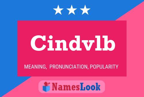 Cindvlb 名字海报