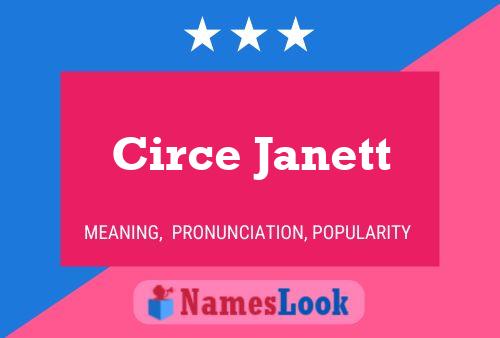 Circe Janett 名字海报