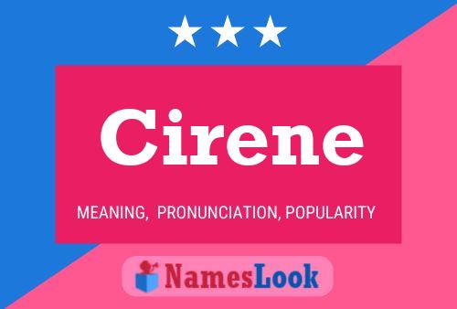 Cirene 名字海报