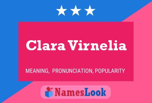 Clara Virnelia 名字海报