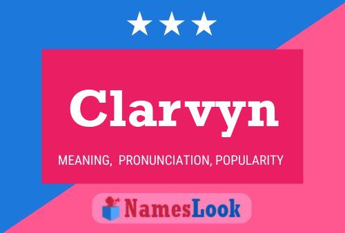 Clarvyn 名字海报