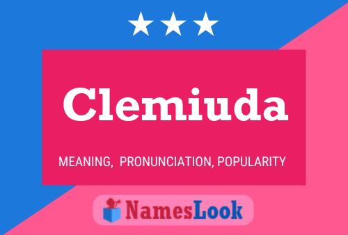 Clemiuda 名字海报