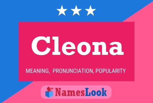 Cleona 名字海报