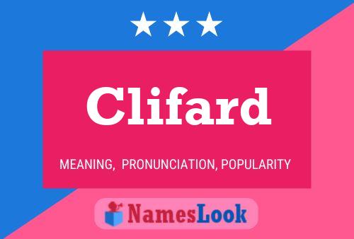 Clifard 名字海报