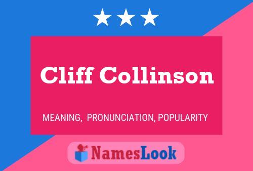 Cliff Collinson 名字海报