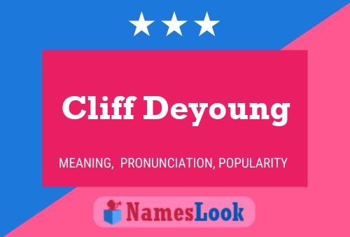 Cliff Deyoung 名字海报