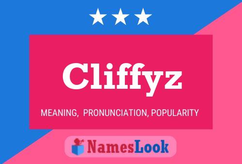 Cliffyz 名字海报