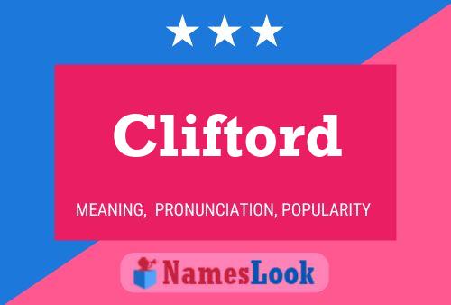 Cliftord 名字海报