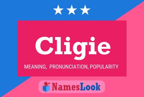 Cligie 名字海报