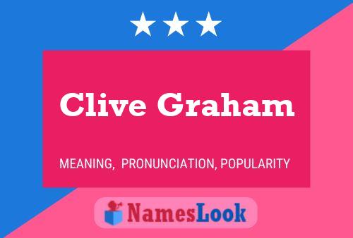 Clive Graham 名字海报