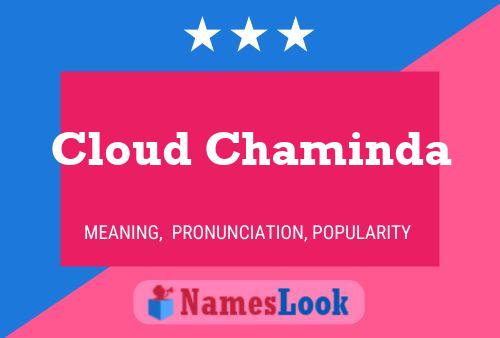 Cloud Chaminda 名字海报