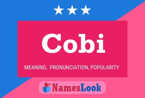 Cobi 名字海报