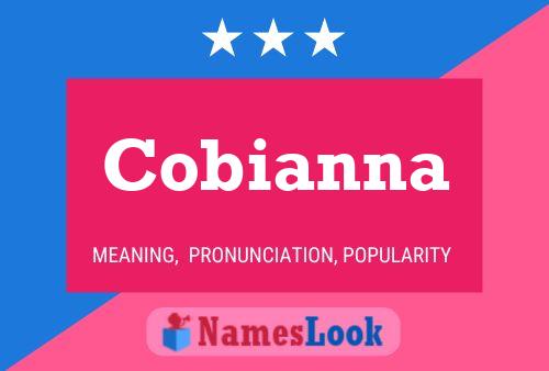 Cobianna 名字海报