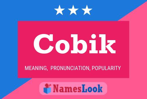 Cobik 名字海报