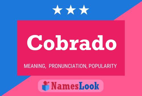 Cobrado 名字海报