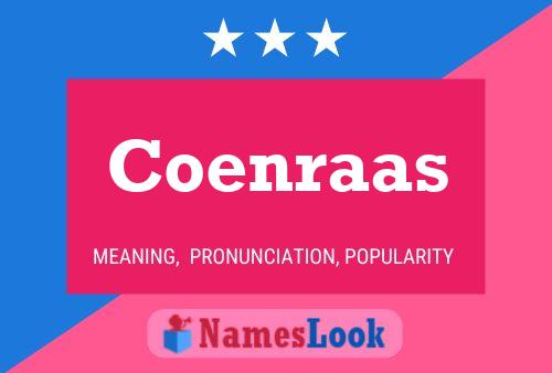 Coenraas 名字海报