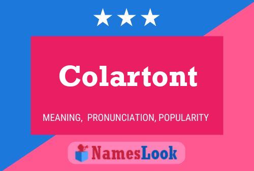 Colartont 名字海报