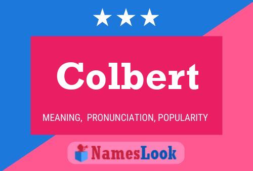 Colbert 名字海报