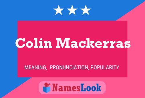 Colin Mackerras 名字海报