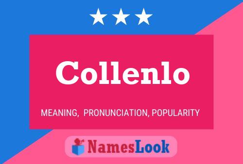 Collenlo 名字海报