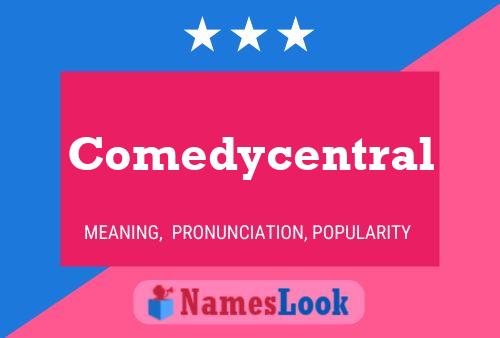 Comedycentral 名字海报