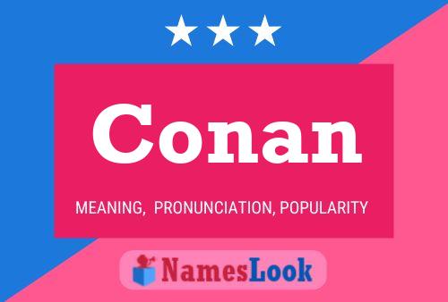 Conan 名字海报