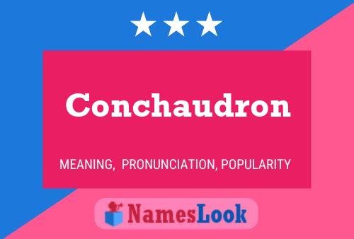 Conchaudron 名字海报