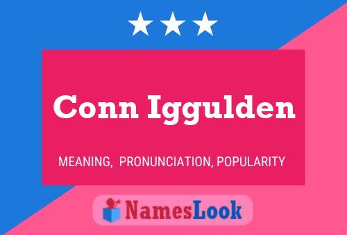 Conn Iggulden 名字海报