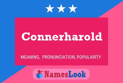 Connerharold 名字海报