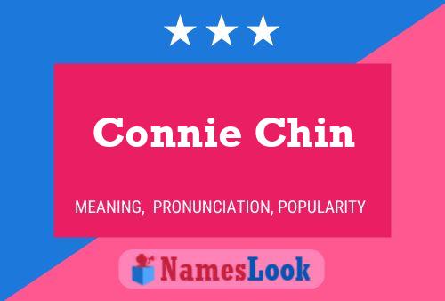 Connie Chin 名字海报